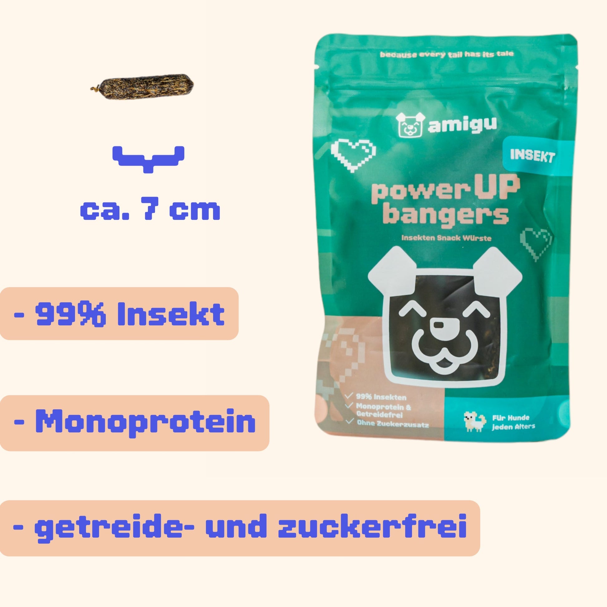 power up bangers Insekt - amigu